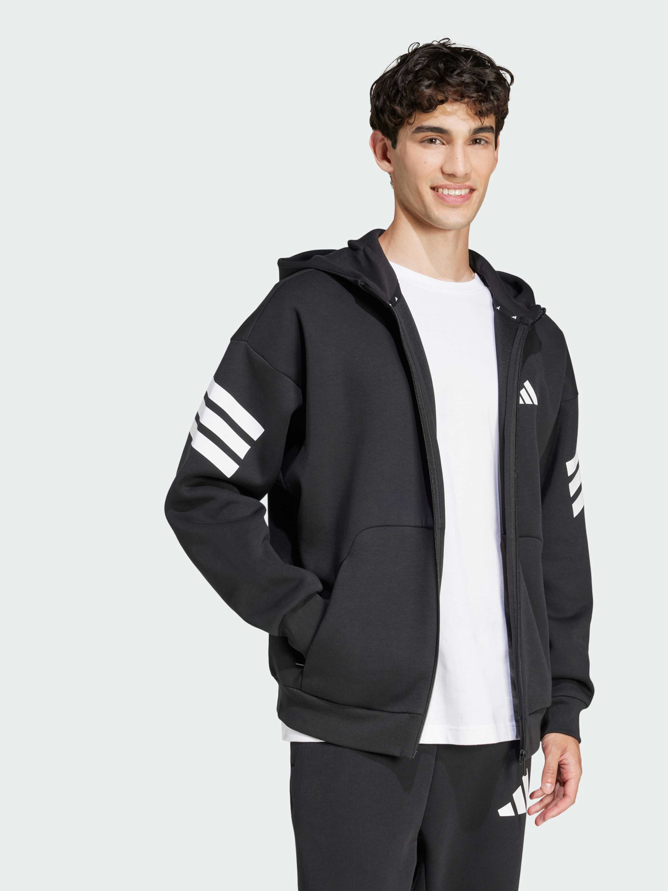 Кофта Adidas 3 Stripes модель JD4827 Фото