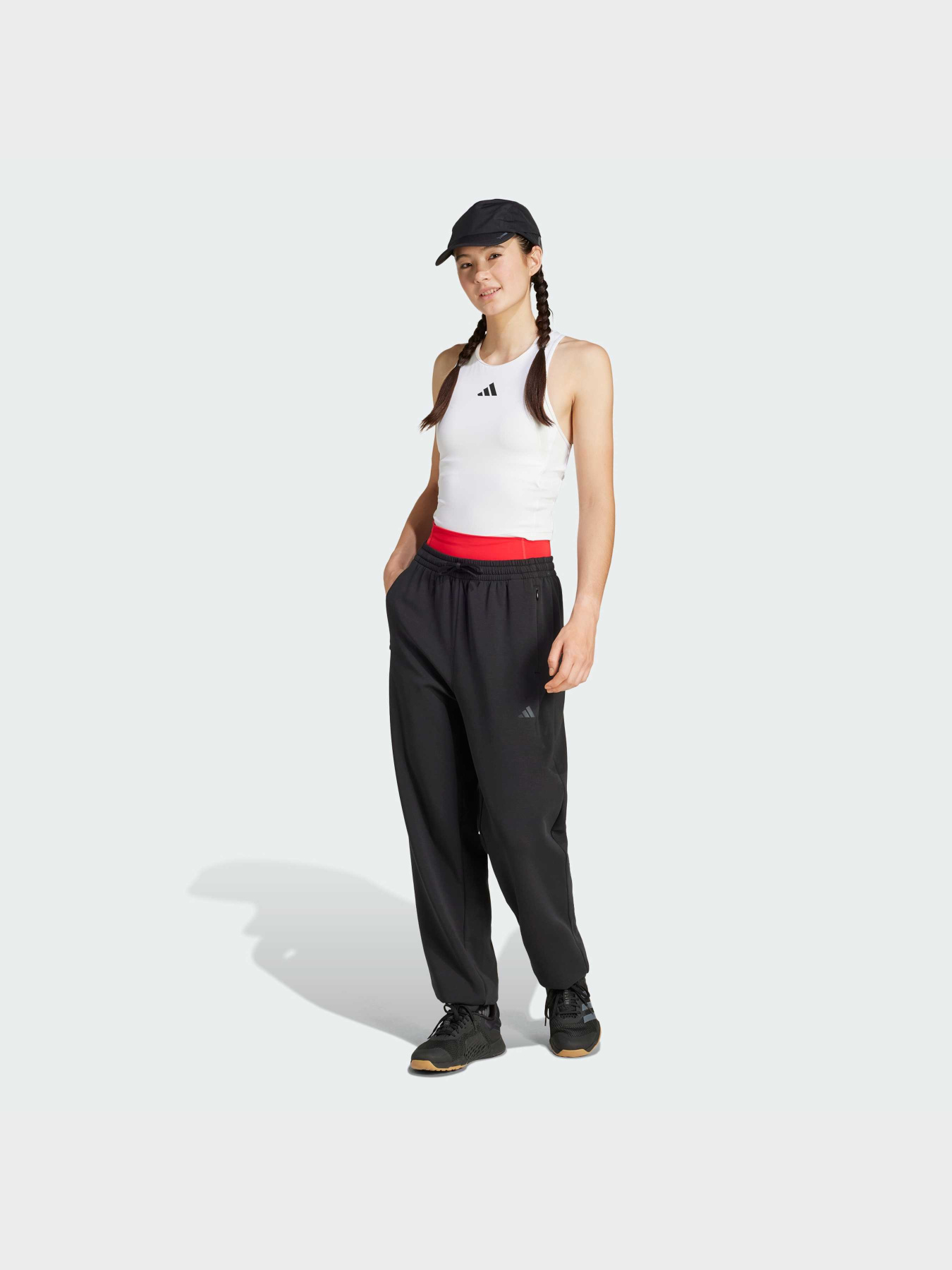 Спортивна майка Adidas 3 Stripes модель JG6183 Фото