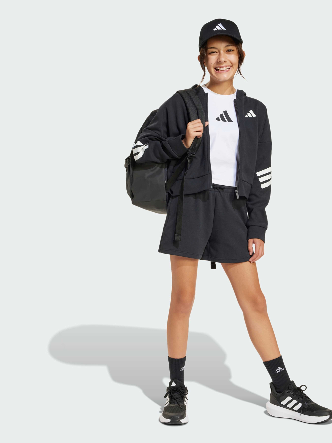 Кофта Adidas 3 Stripes модель JJ4847 Фото