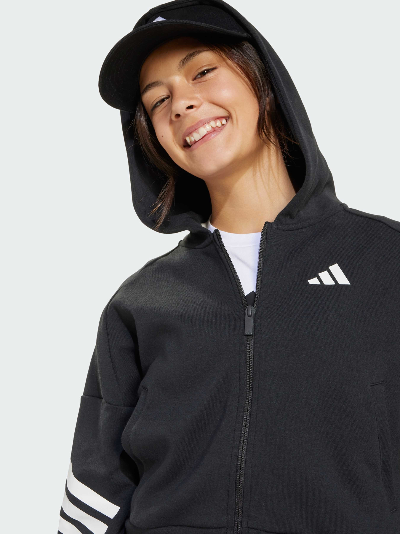 Кофта Adidas 3 Stripes модель JJ4847 Фото