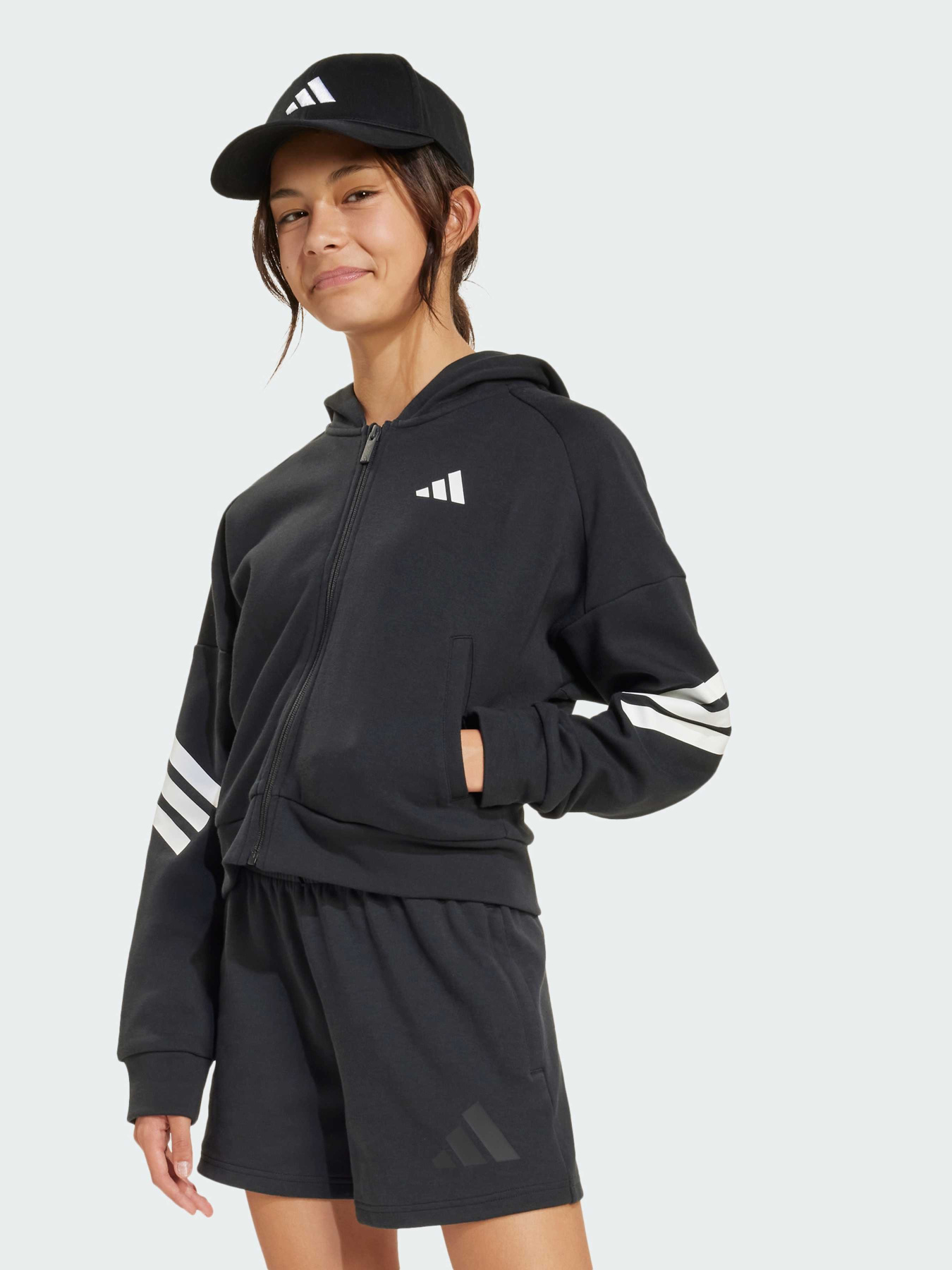 Кофта Adidas 3 Stripes модель JJ4847 Фото