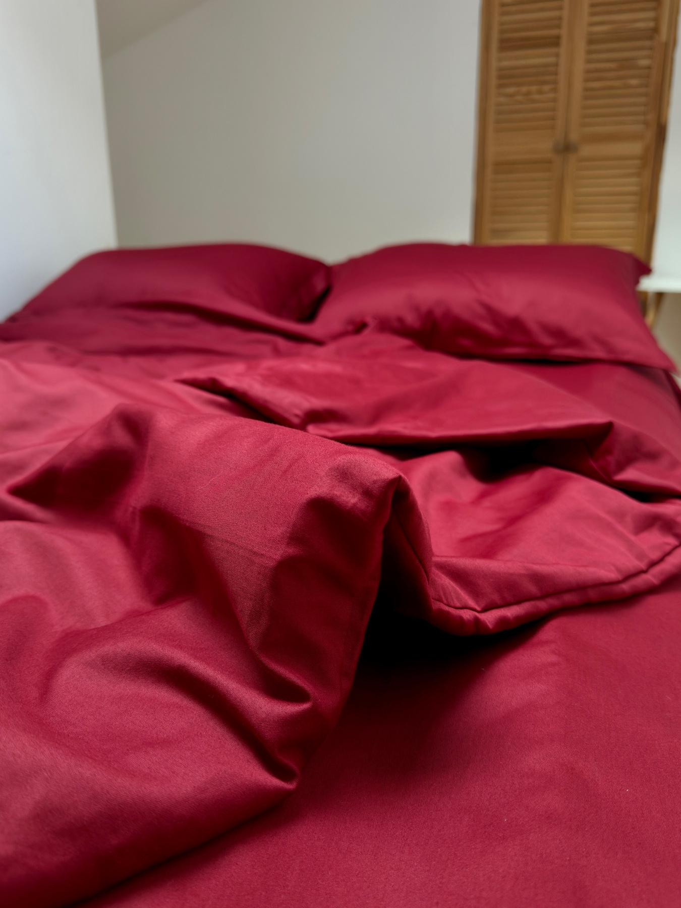 Підковдра класична винна Cozy модель 11781253 Підковдра класична винна Cozy модель 11781253 Фото