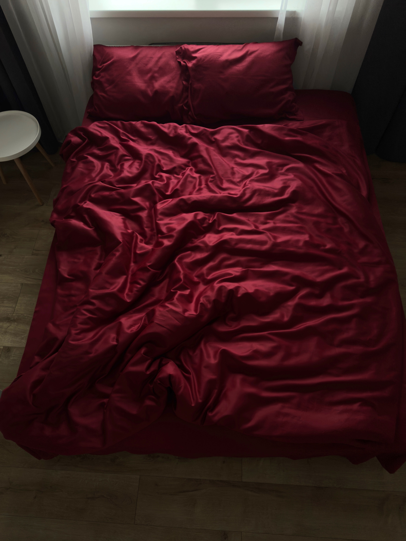 Підковдра класична винна Cozy модель 11781253 Підковдра класична винна Cozy модель 11781253 Фото