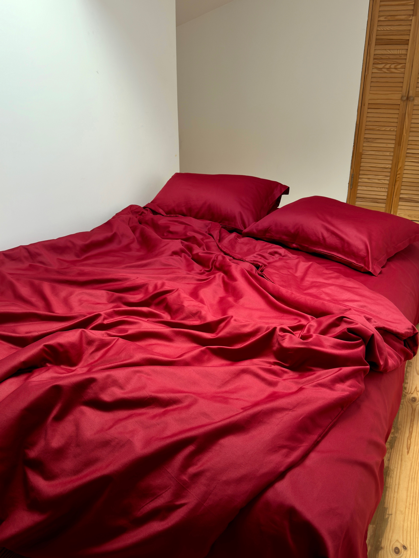 Підковдра класична винна Cozy модель 11781253 Підковдра класична винна Cozy модель 11781253 Фото