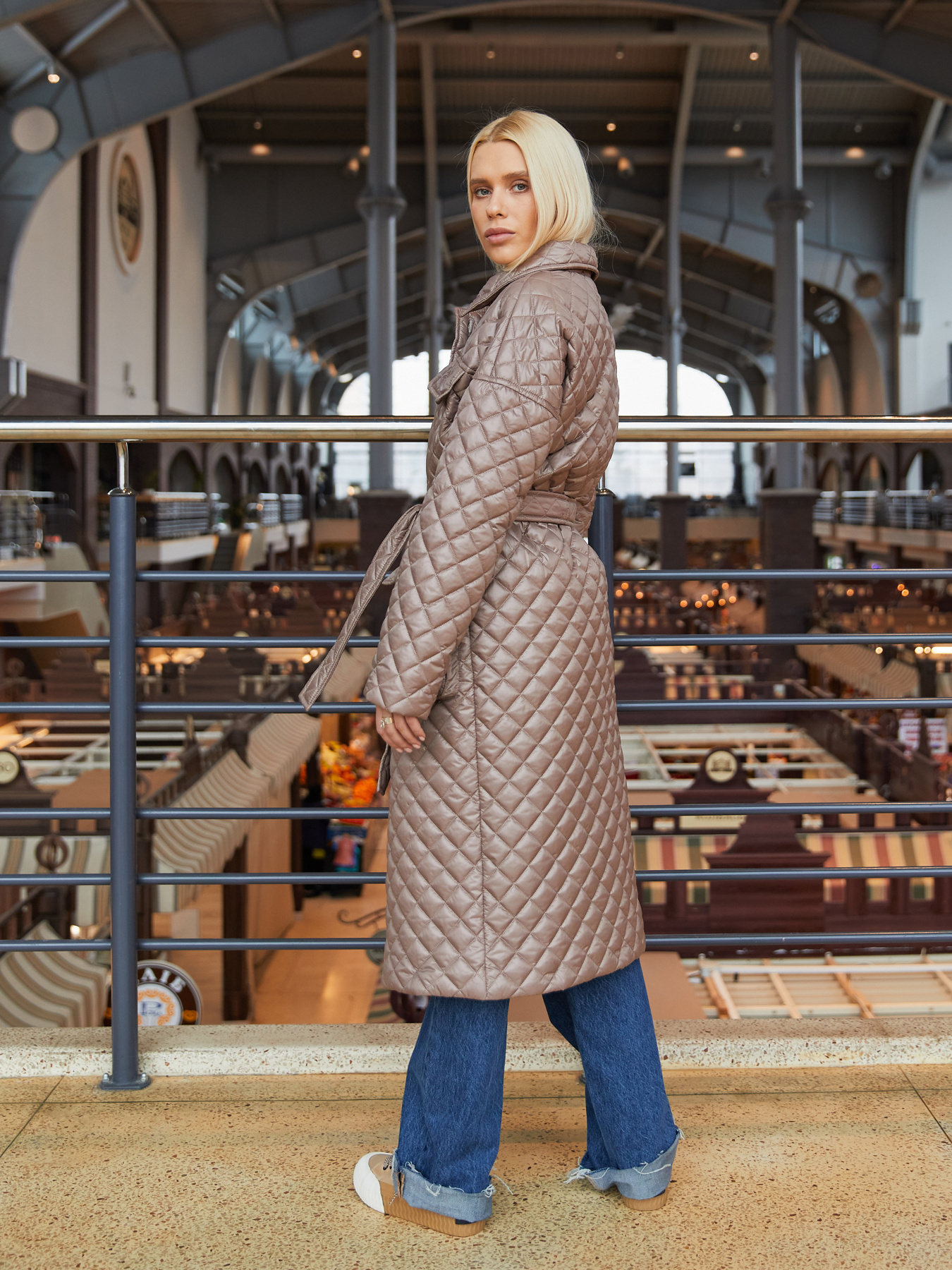 Пальто MilaNova модель Пальто ПВ-237 капучино Фото