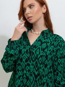 Сукня міні ISSA Plus модель 14538A_зеленый Фото