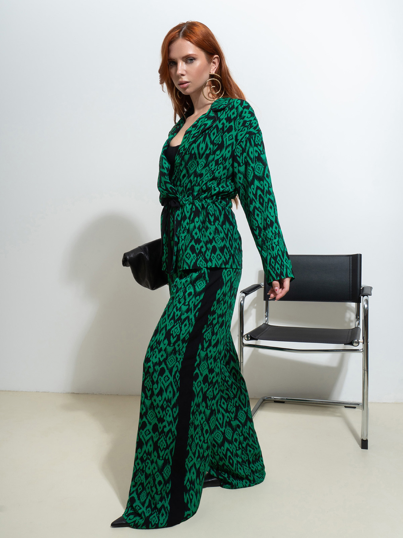 Костюм ISSA Plus модель 14536A_зеленый Фото