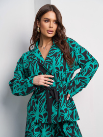 Костюм ISSA Plus модель 15011_зеленый Фото