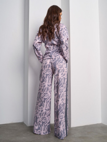 Повседневный костюм ISSA Plus модель 15011_серый Фото