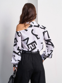 Блуза ISSA Plus модель SA-592_белый Блуза ISSA Plus модель SA-592_белый Фото