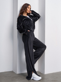 Спортивний костюм ISSA Plus модель SA-586_черный Фото