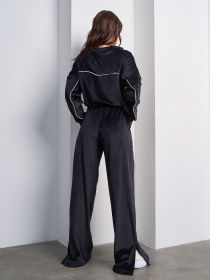 Спортивный костюм ISSA Plus модель SA-586_черный Фото