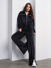 Спортивный костюм ISSA Plus модель SA-586_черный Фото