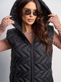 Жилет з утеплювачем ISSA Plus модель SA-585_черный Фото