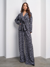 Повсякденний костюм ISSA Plus модель 14536A_серый Фото