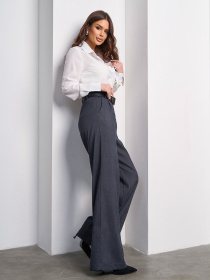 Палаццо ISSA Plus модель 15015_серый Фото