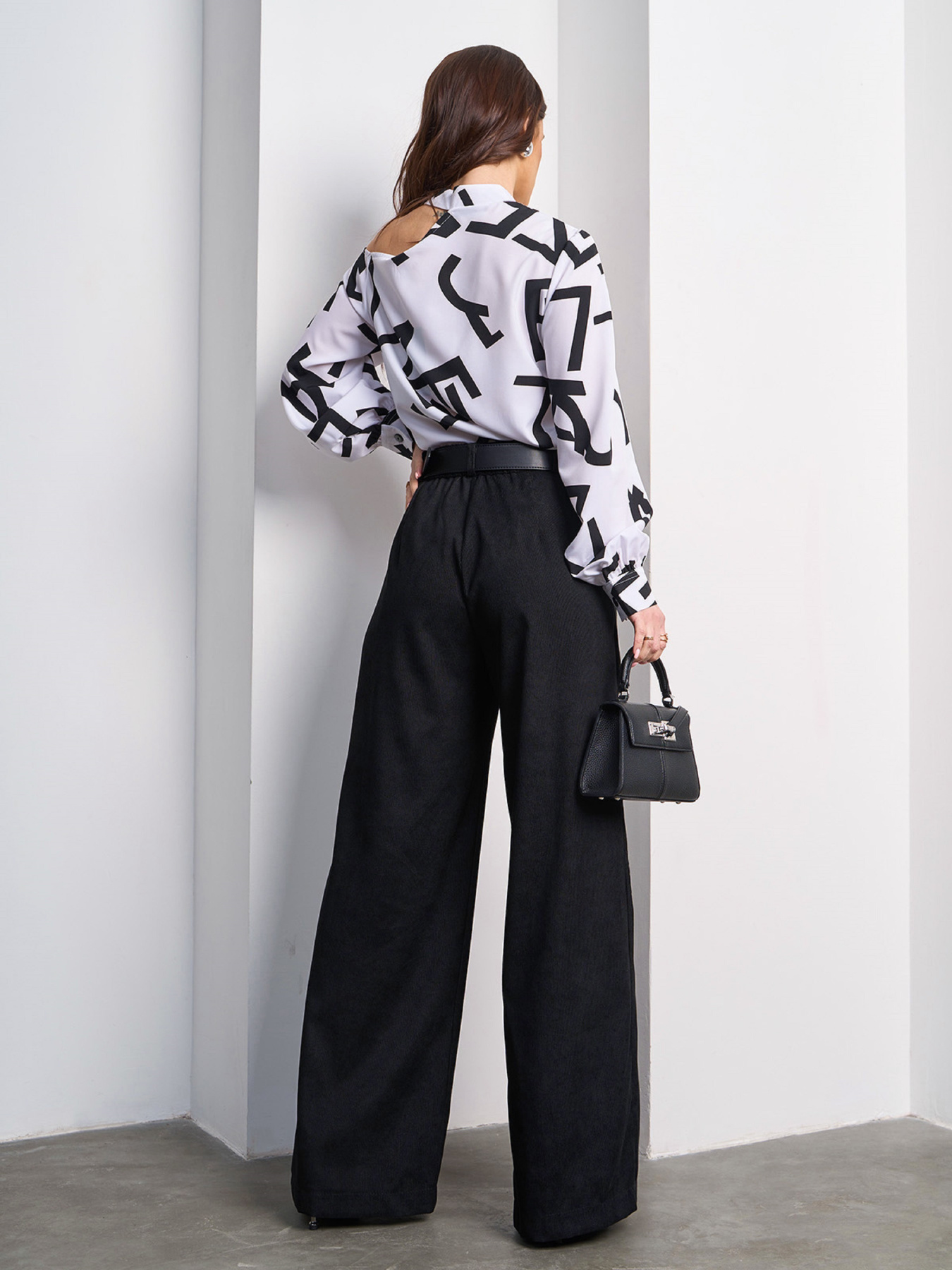 Палаццо ISSA Plus модель 15015_черный Фото