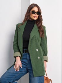 Пиджак ISSA Plus модель 15019_хаки Фото