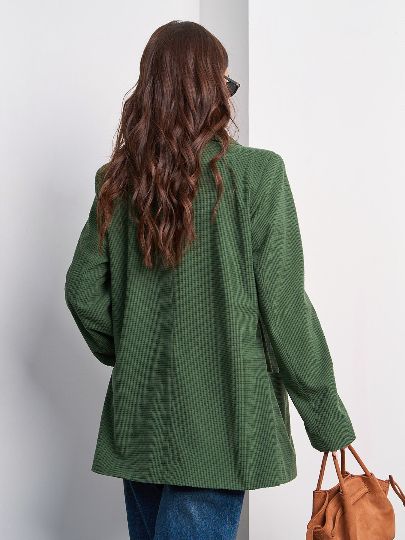 Піджак ISSA Plus модель 15019_хаки Фото