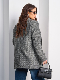 Піджак ISSA Plus модель 15020_серый Фото