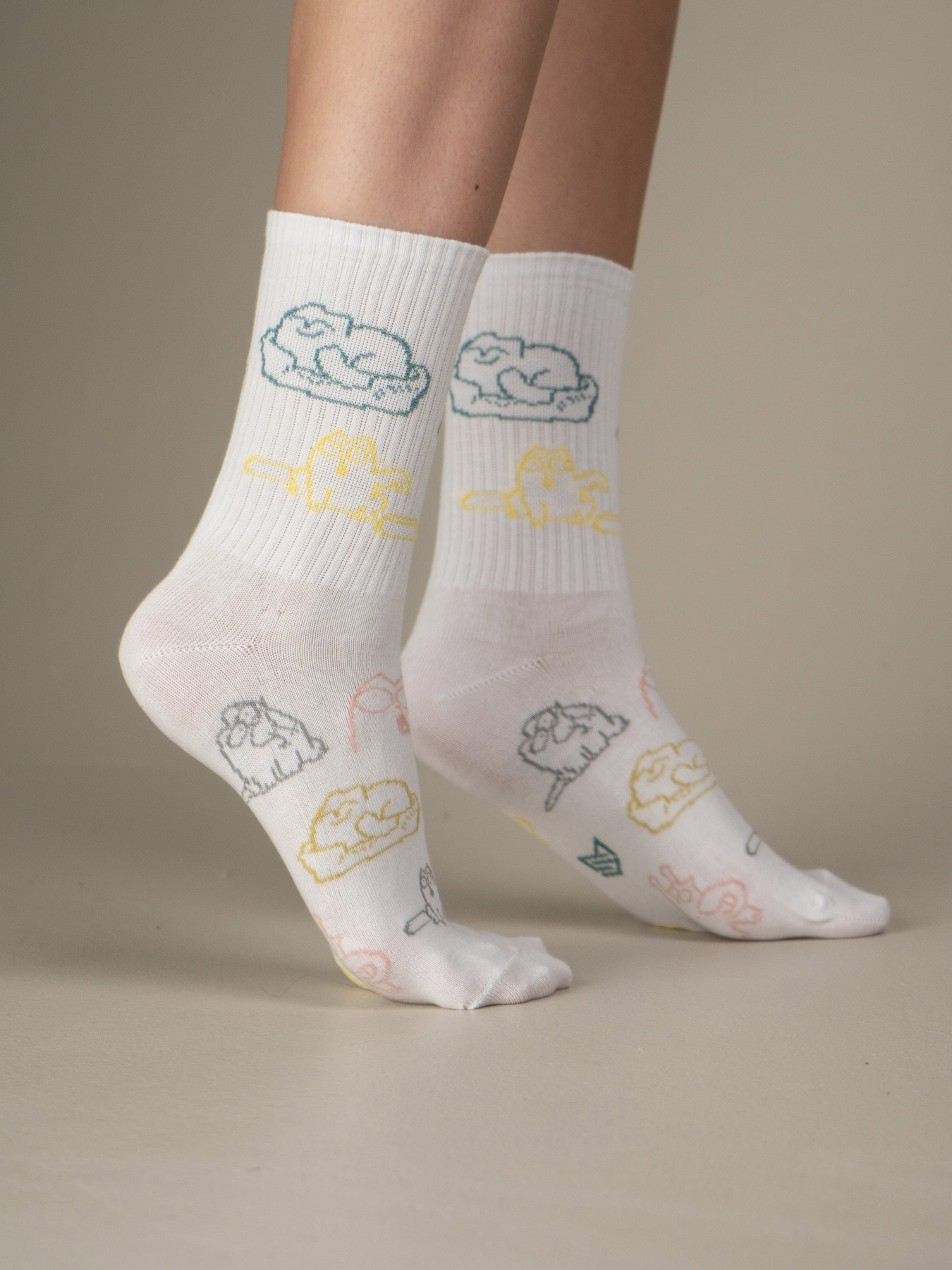 Носки MovementStandard Fancy Cats модель MS M0303S Фото