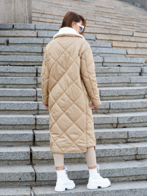 Пальто з утеплювачем MilaNova модель Пальто ПВ-314 кемел Фото