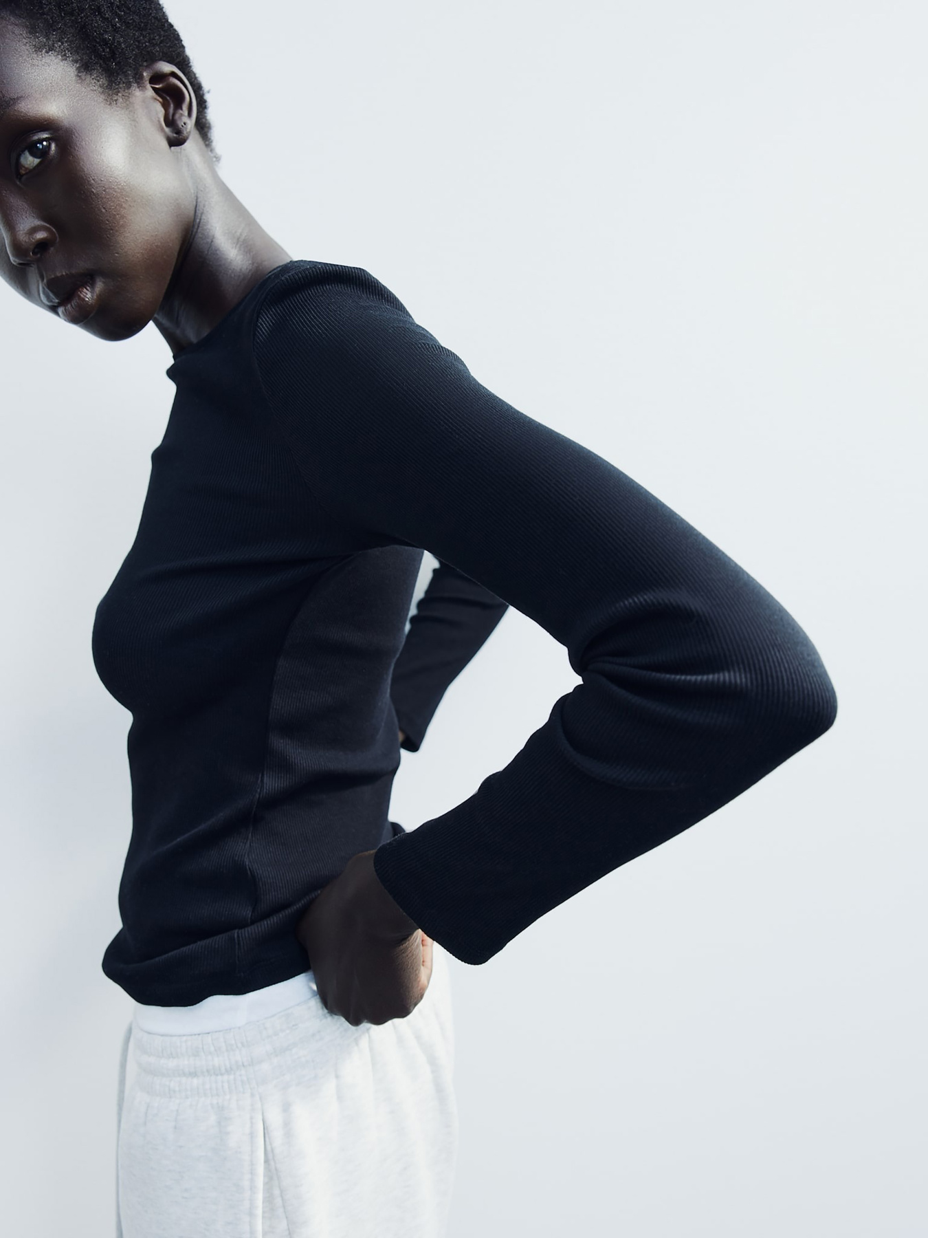 Лонгслів H&M модель 75045 Фото