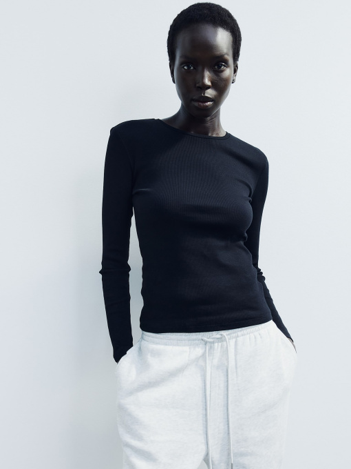 Лонгслив H&M модель 75045 Фото