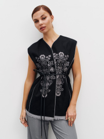 Жилет классический RicaMare модель RM4231-1-24-1DJ Фото