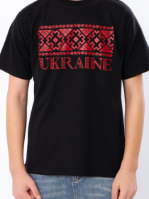 Футболка Носи своє модель 6414-1-ukraine-chornij Фото