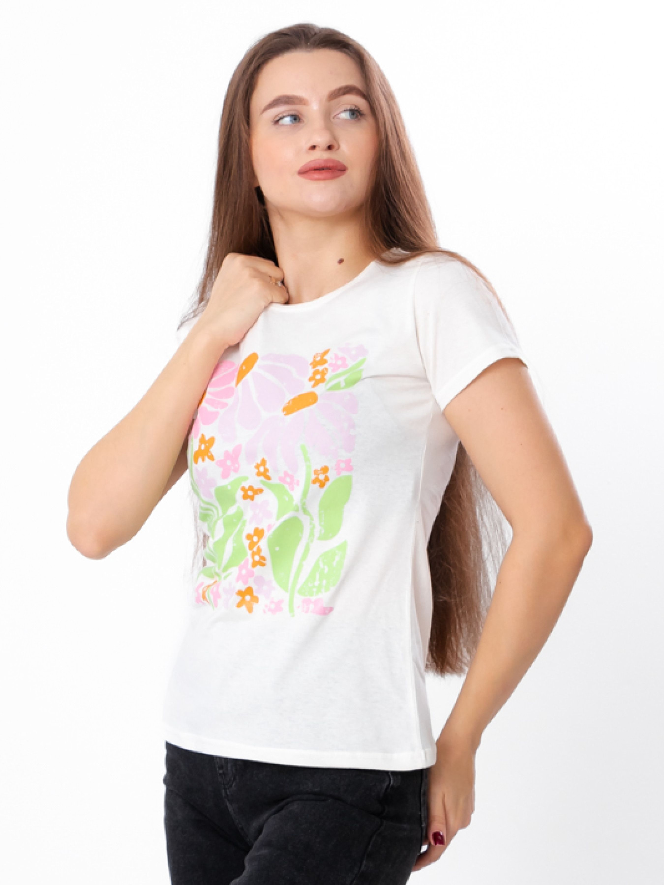 Футболка Носи своє модель 8188-001-33-2-molochnij-romashka Футболка Носи своє модель 8188-001-33-2-molochnij-romashka Фото