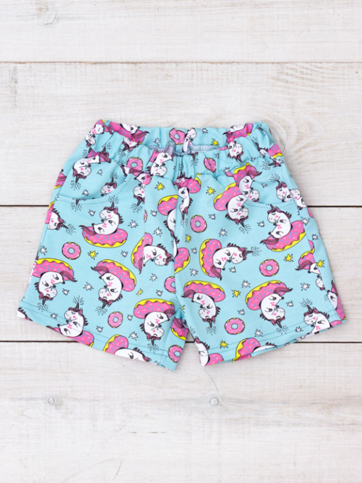 Повседневные шорты Носи своє модель 6033-055-dinorg-blakitnij Фото