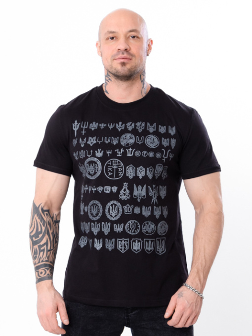 Футболка Носи своє модель 8073-001-33-chornij-simvoli Фото