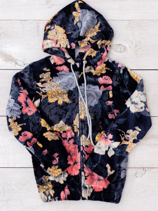 Флисовая кофта Носи своє модель 6071-035-5-kvti-na-chornilxno-sinxomu Фото