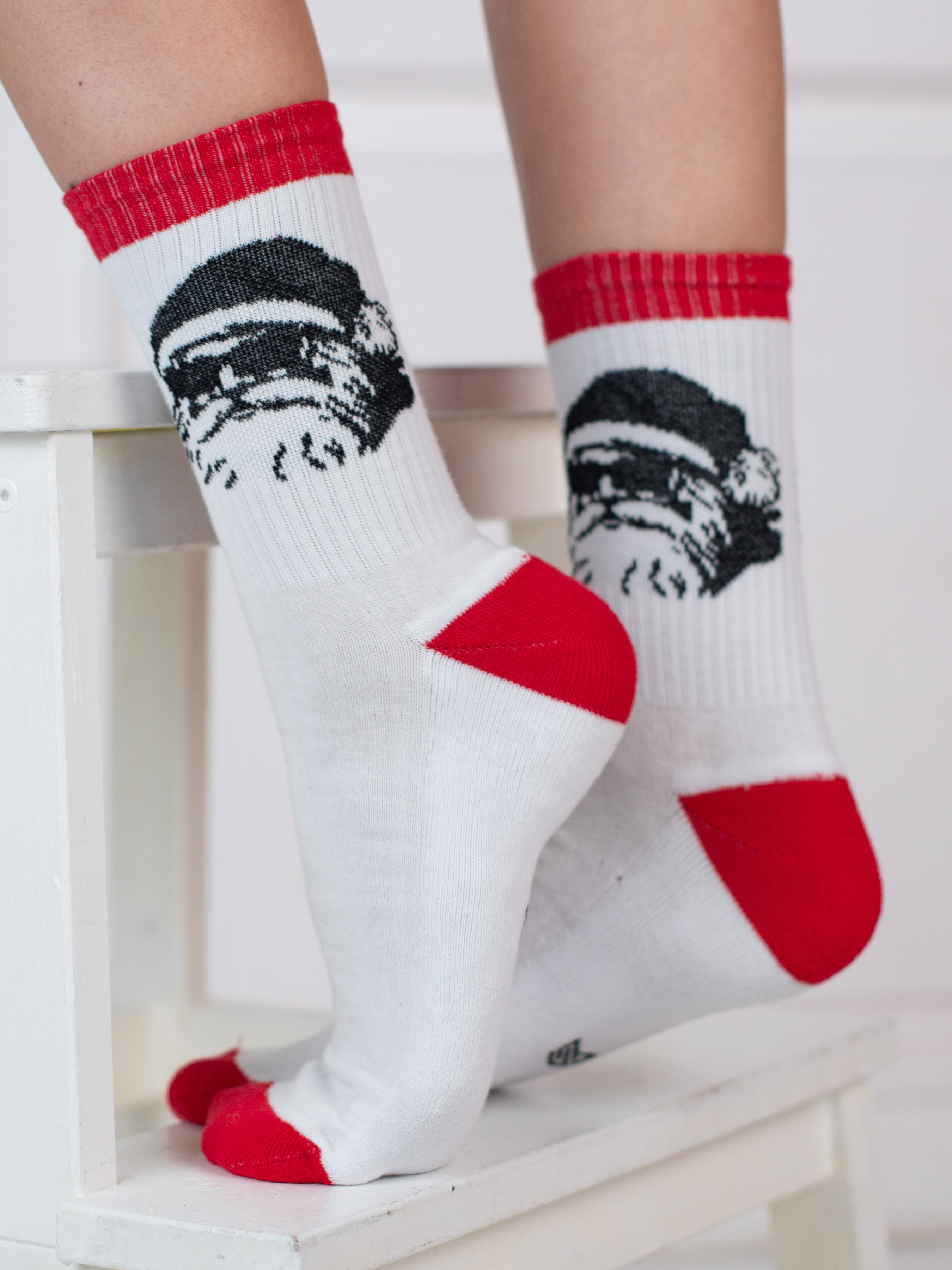 MovementStandard Fancy NY Шкарпетки (304_1) Унісекс колір - Білий матеріал - Бавовна/поліестер/еластан