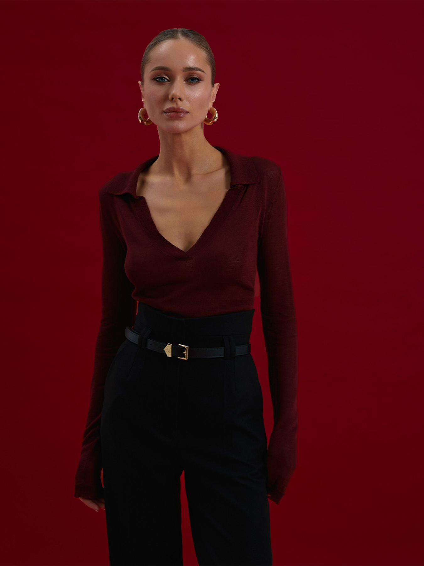 Лонгслив One by One модель 00000032892 Фото