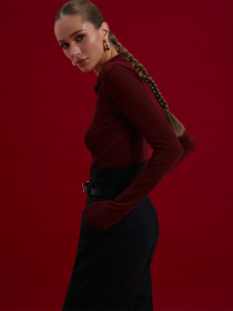 Лонгслив One by One модель 00000032892 Фото