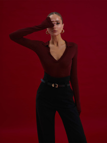 Лонгслив One by One модель 00000032892 Фото