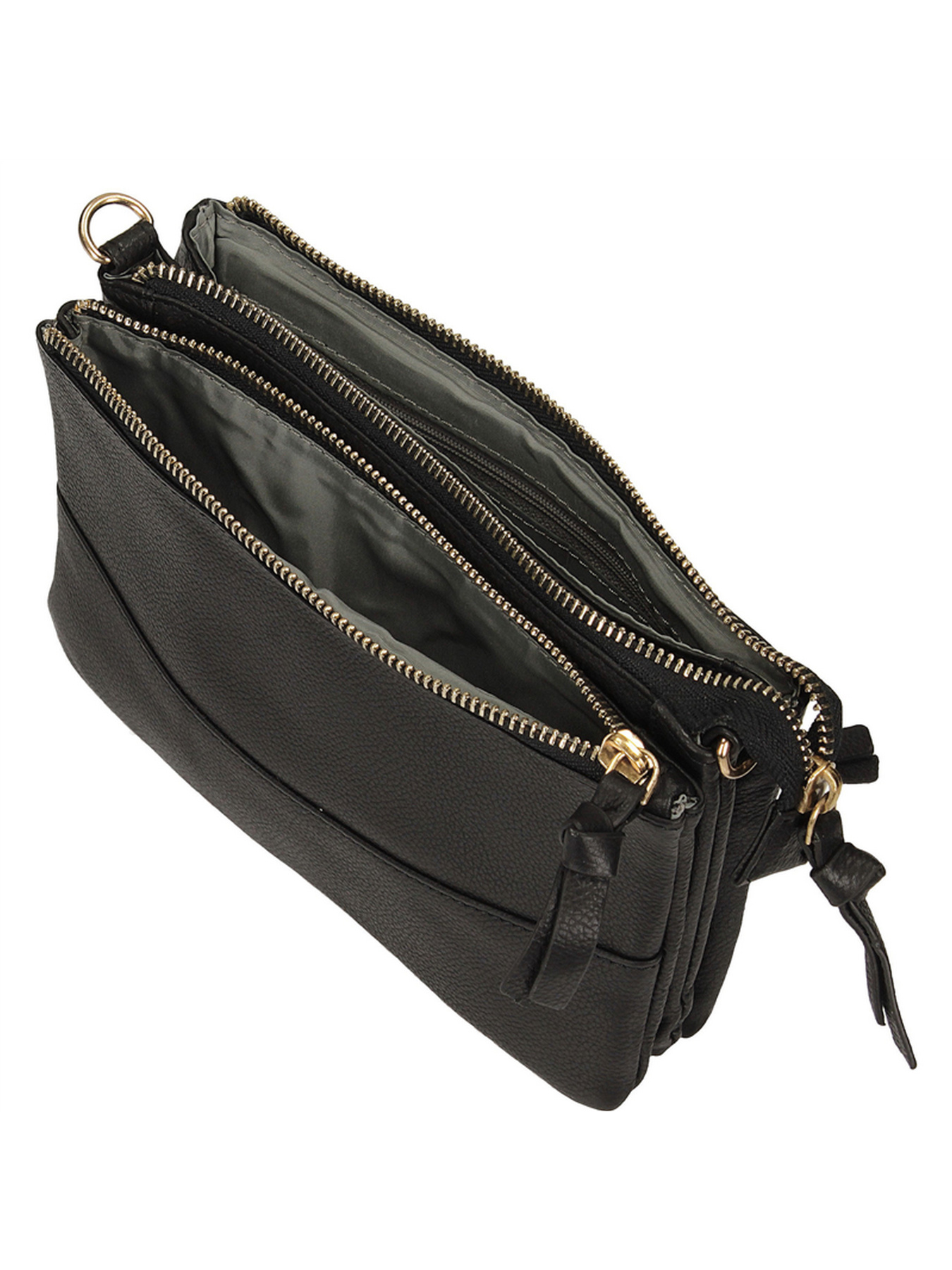 Кросс-боди Toscanio модель STE42-1CZARNY Фото