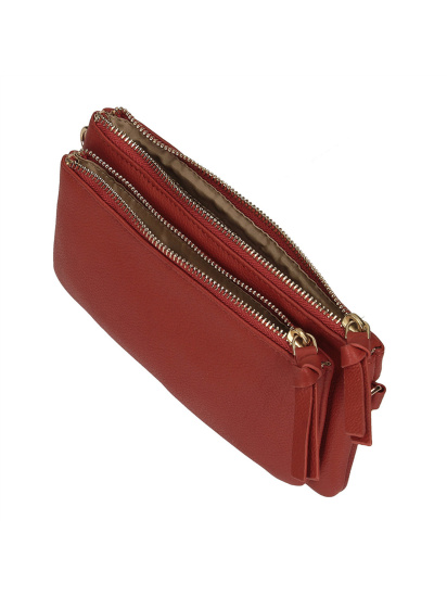 Крос-боді Toscanio модель STE42-1POMARANCZ — фото - INTERTOP