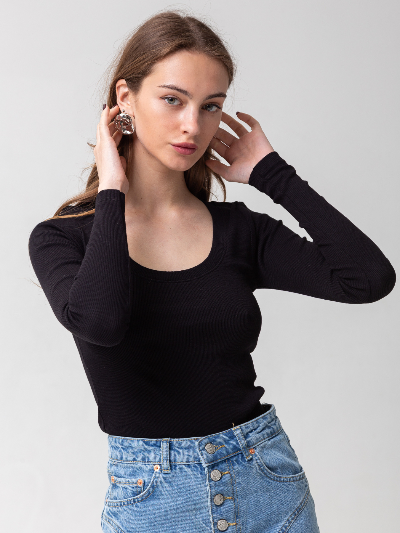 Лонгслив Famo модель L-310011_02 Фото