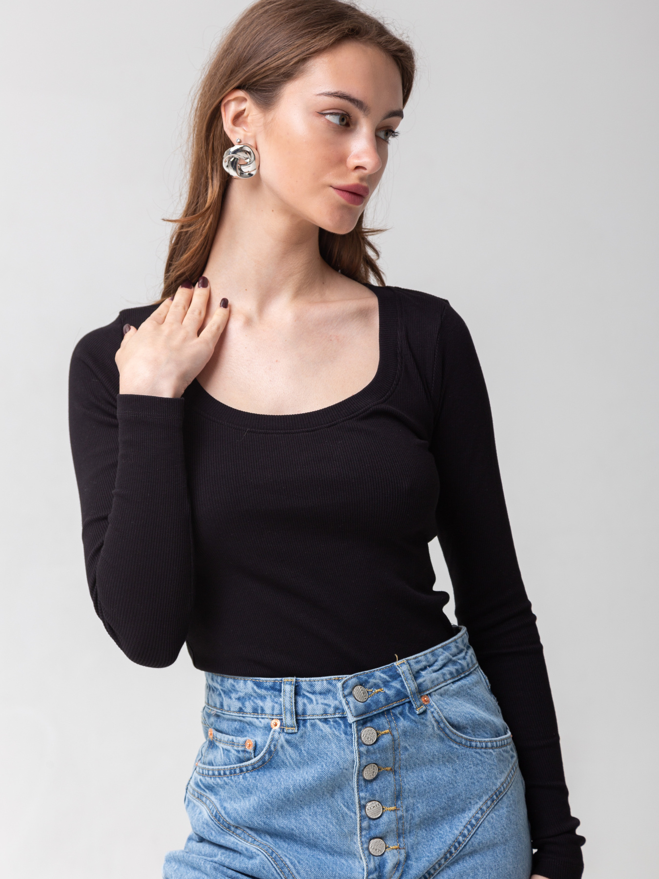 Лонгслив Famo модель L-310011_02 Фото