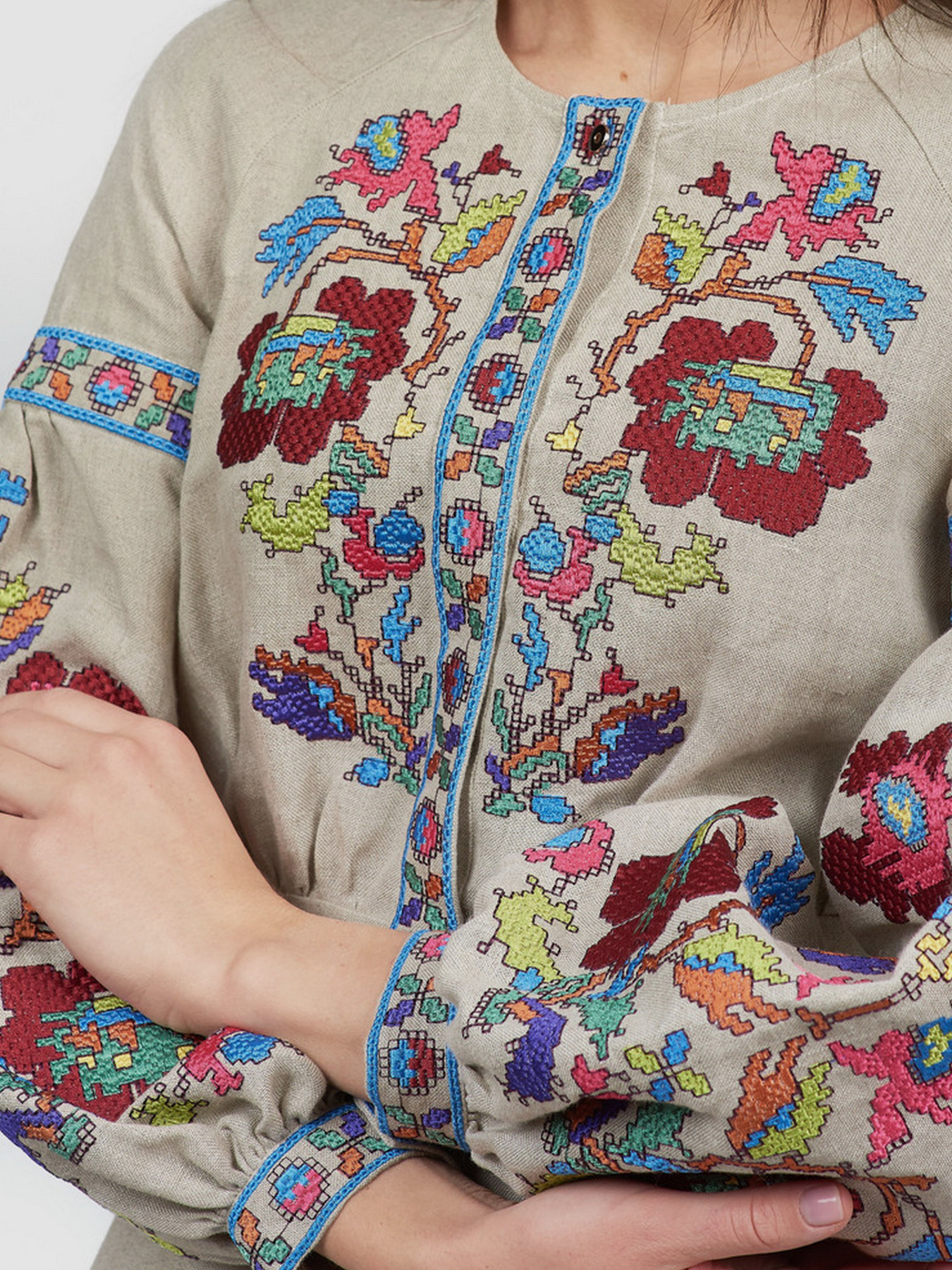 Вышитое платье Едельвіка модель 301-20-08 Фото