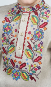 Вышитая рубашка Едельвіка модель 252-20-08 Фото