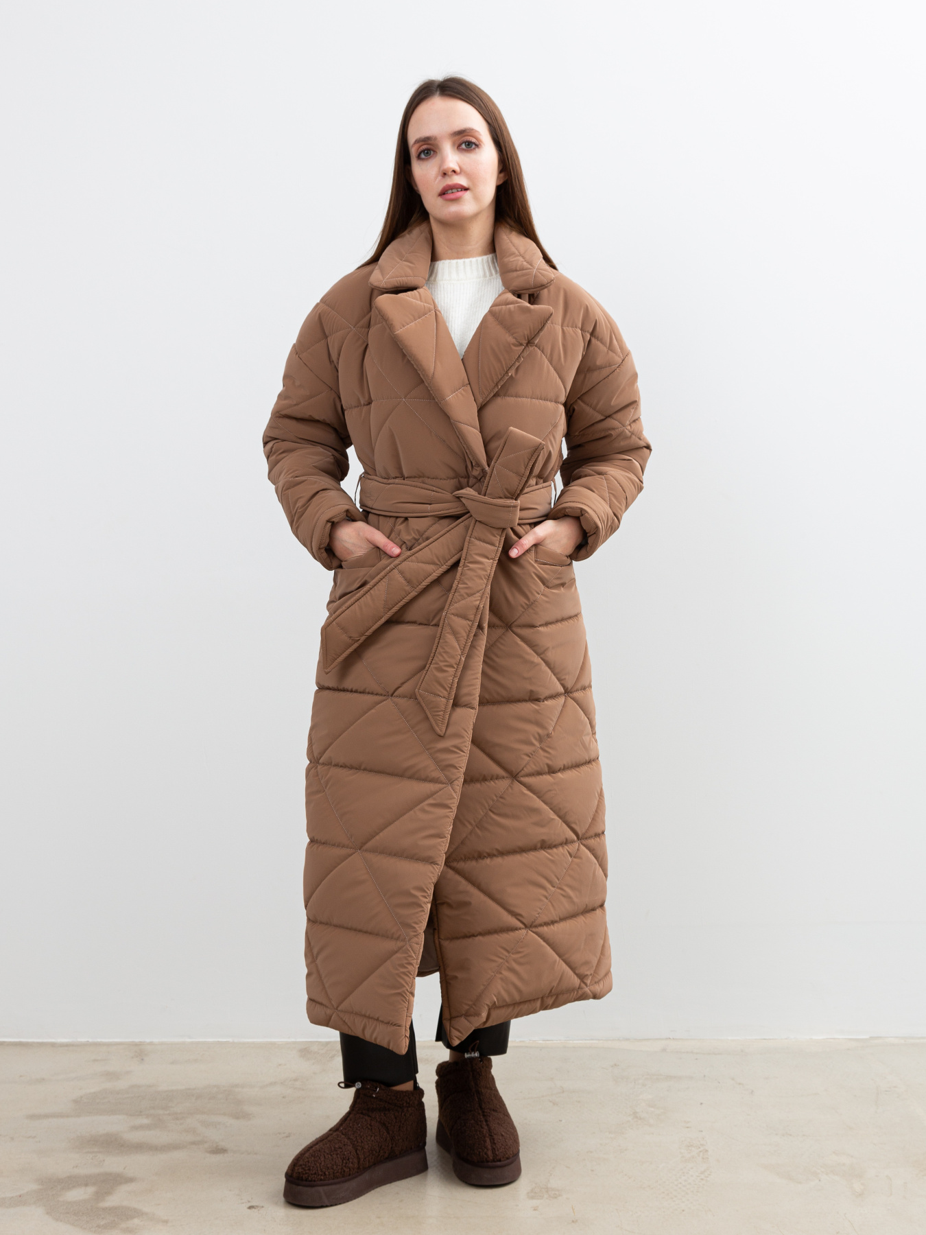 Пальто с утеплителем Famo модель KR-117_02 Фото