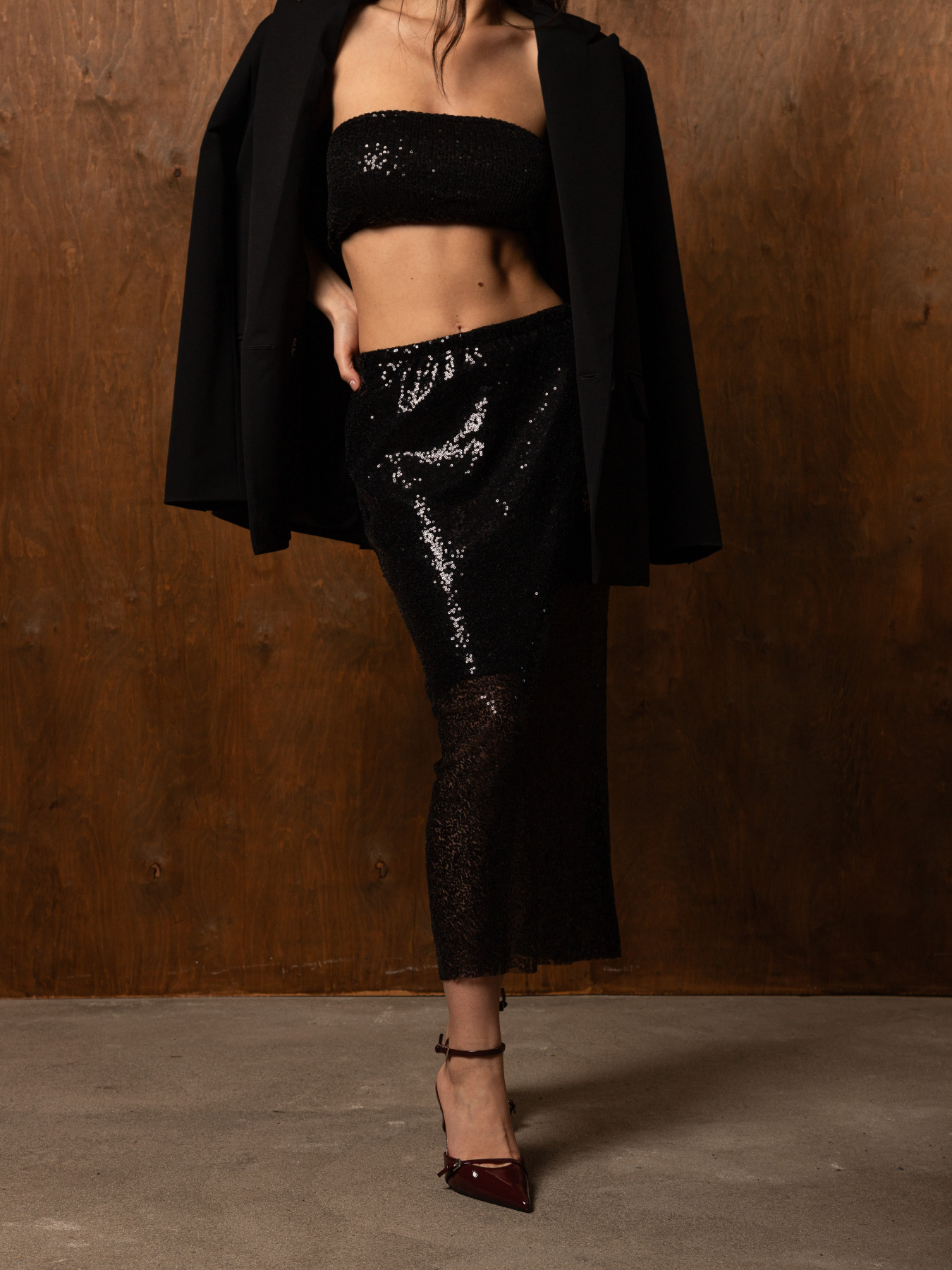 Юбка миди Famo модель U-127_01 Фото