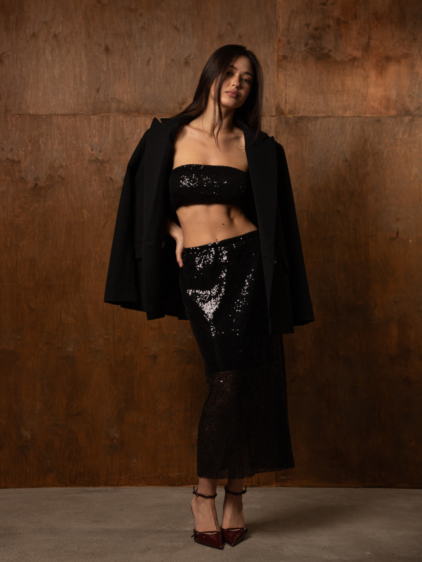 Юбка миди Famo модель U-127_01 Фото