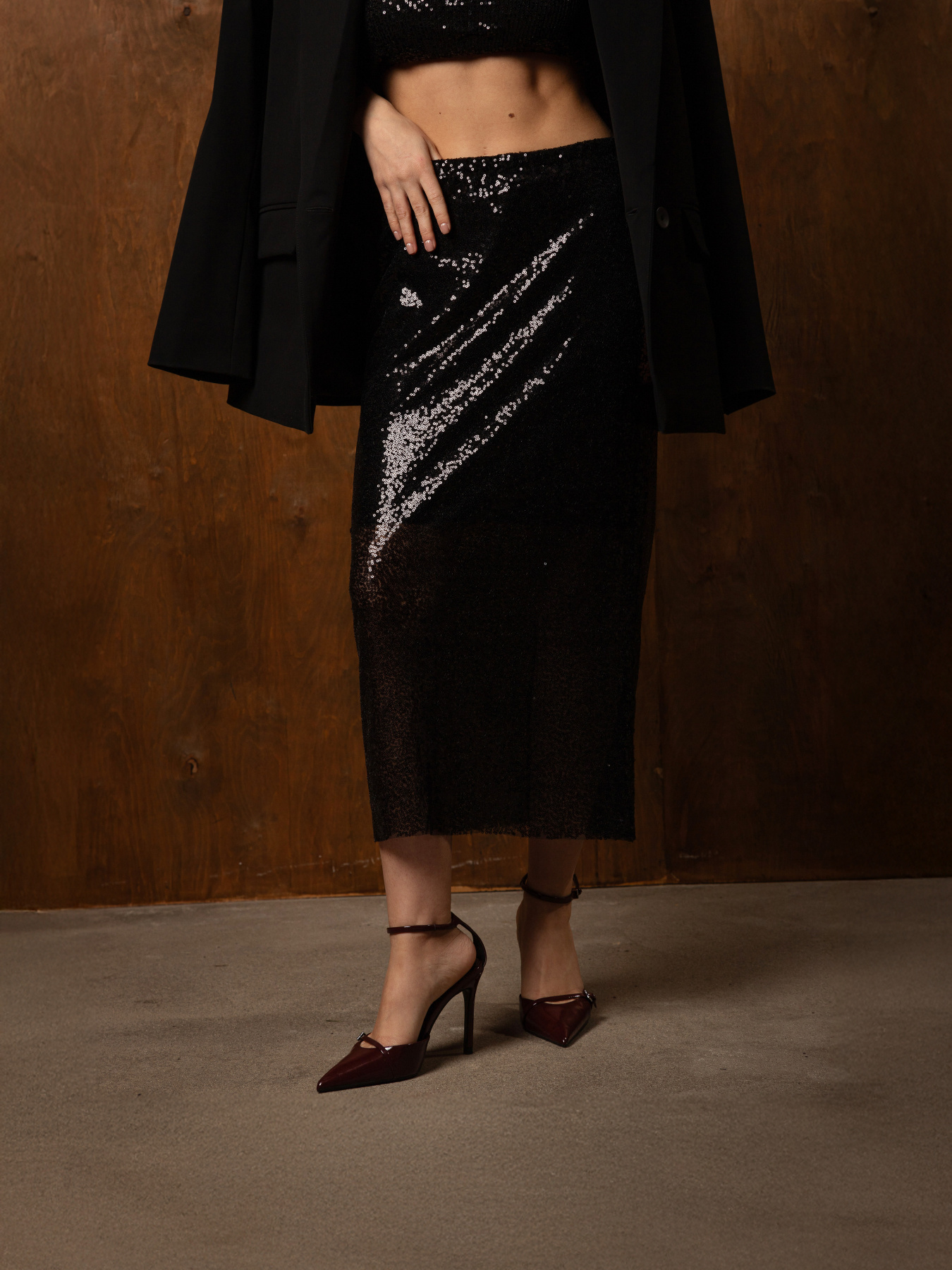 Юбка миди Famo модель U-127_01 Фото