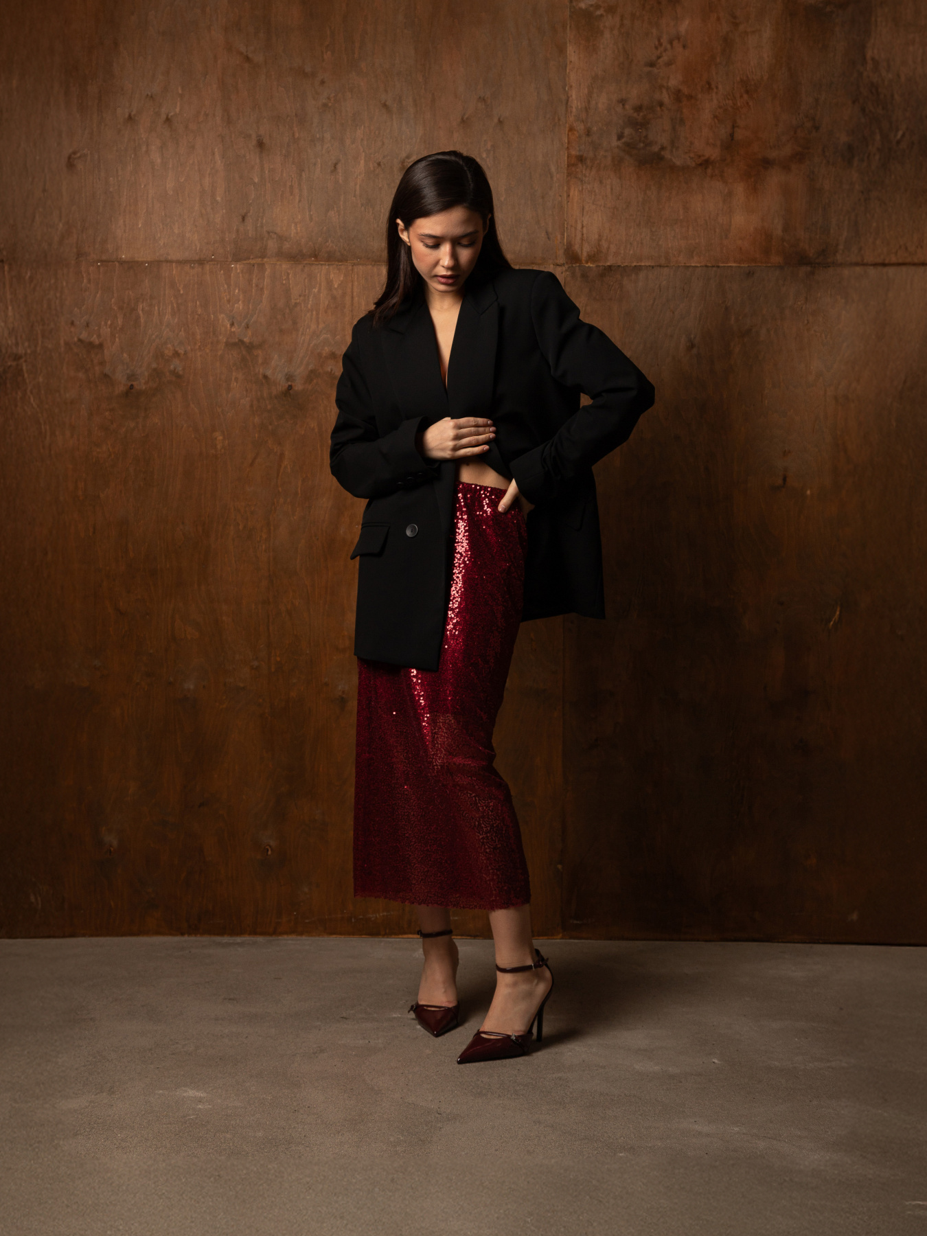 Юбка миди Famo модель U-127_02 Фото