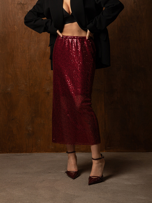 Спідниця міді Famo модель U-127_02 Фото